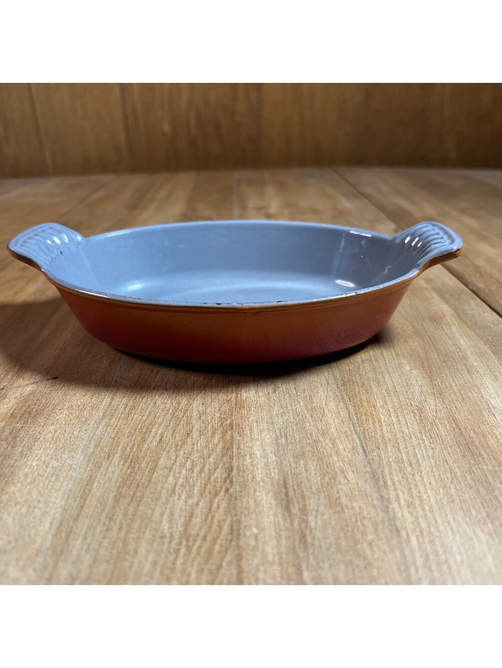 Le Creuset 18 Au Gratin Orange Dish